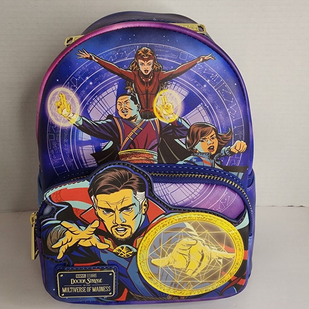 Loungefly Marvel Doctor Strange Multiverse Mini-Backpack New With Tags